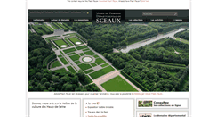 Desktop Screenshot of domaine-de-sceaux.hauts-de-seine.net